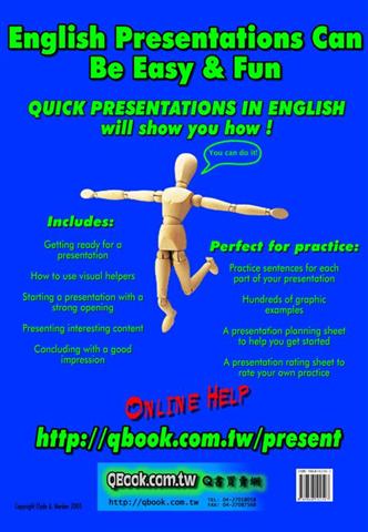 Get the book Quick Presentations in English
